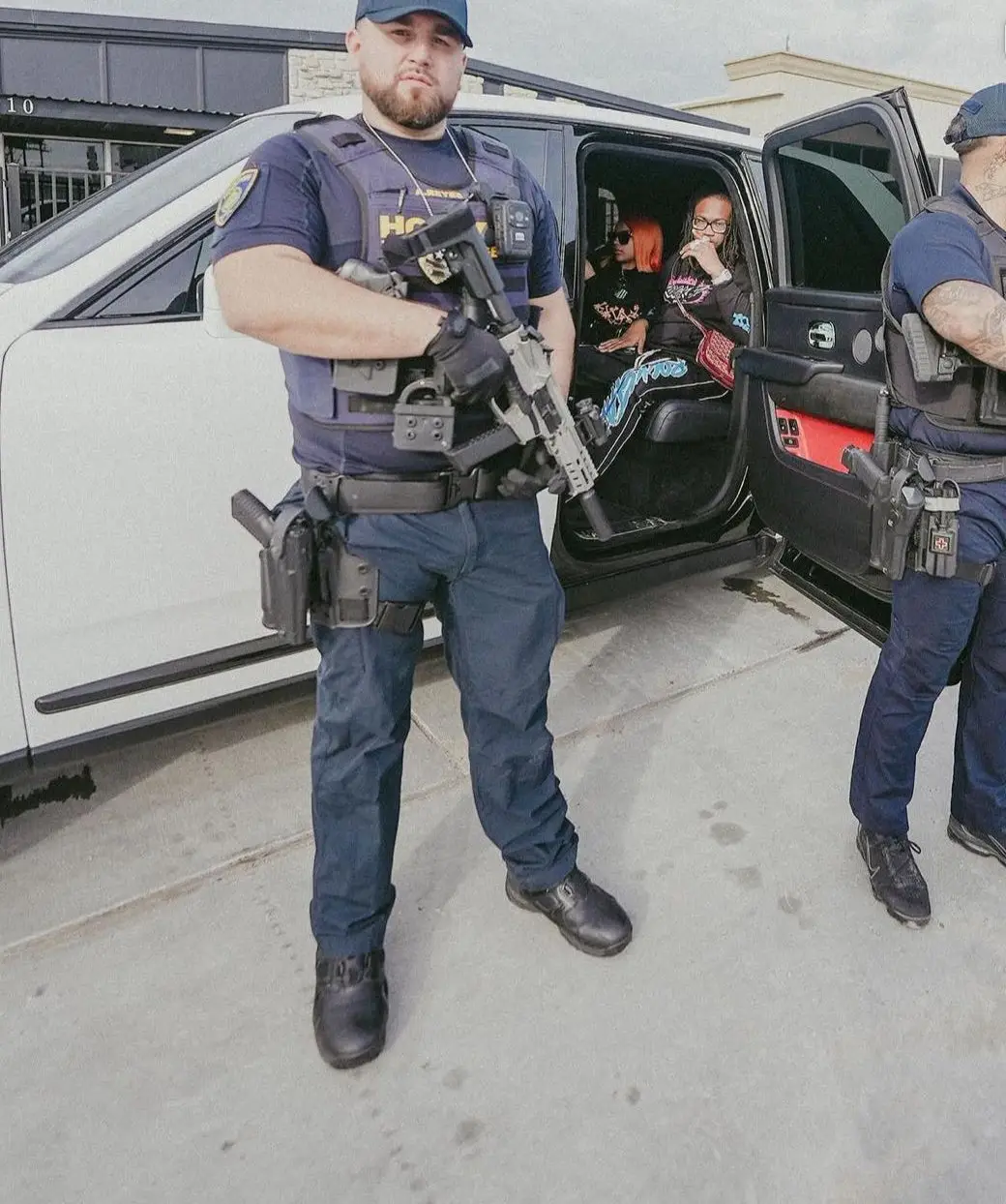 Houston Tactical Agency officers on Houston posts